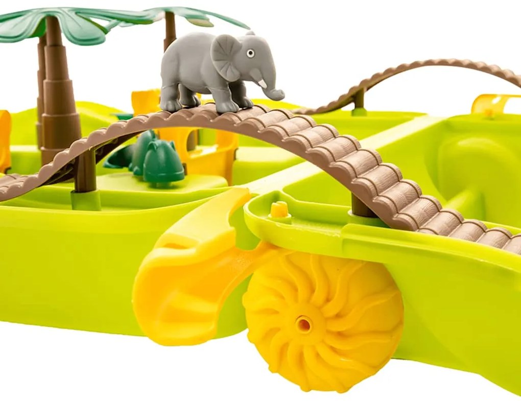 Carrinho de brincar na água selva 51x21,5x66,5cm polipropileno