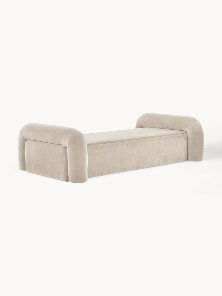 Daybed em veludo Komoro