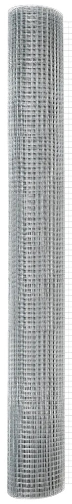 Cerca de Arame Soldado com 7 Postes de Espinho 10 x 1,4 m Aço Galvaniz