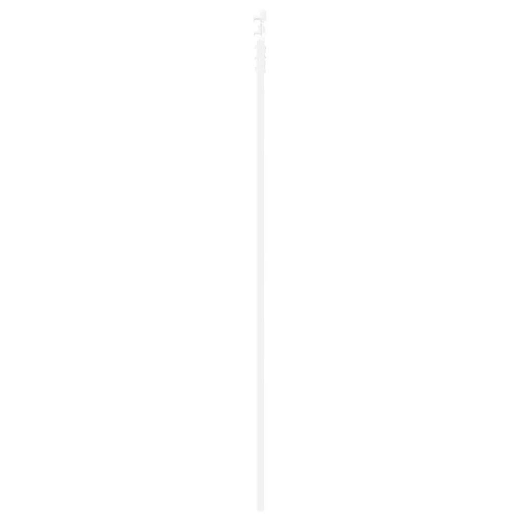 Porta Deslizante vidaXL com Conjunto de Acessórios Branca 78x232 cm Ma