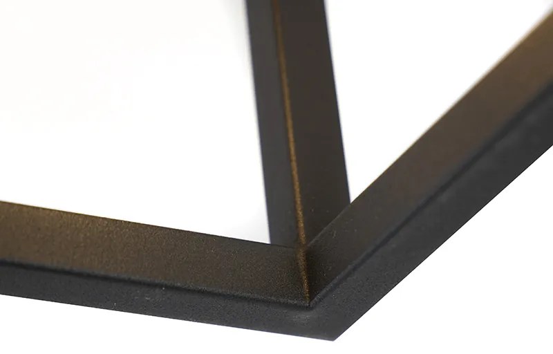 Candeeiro de suspensão industrial preto - Cage Industrial,Design,Moderno
