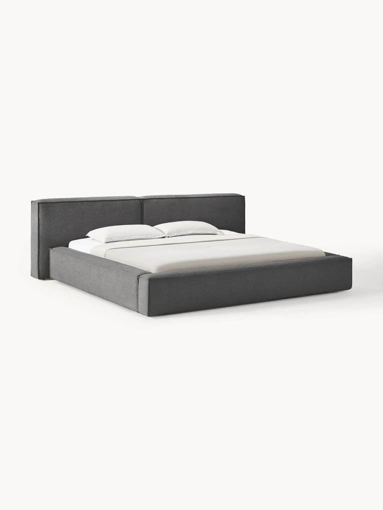 Upholstered Bed Lennon with Storage Space