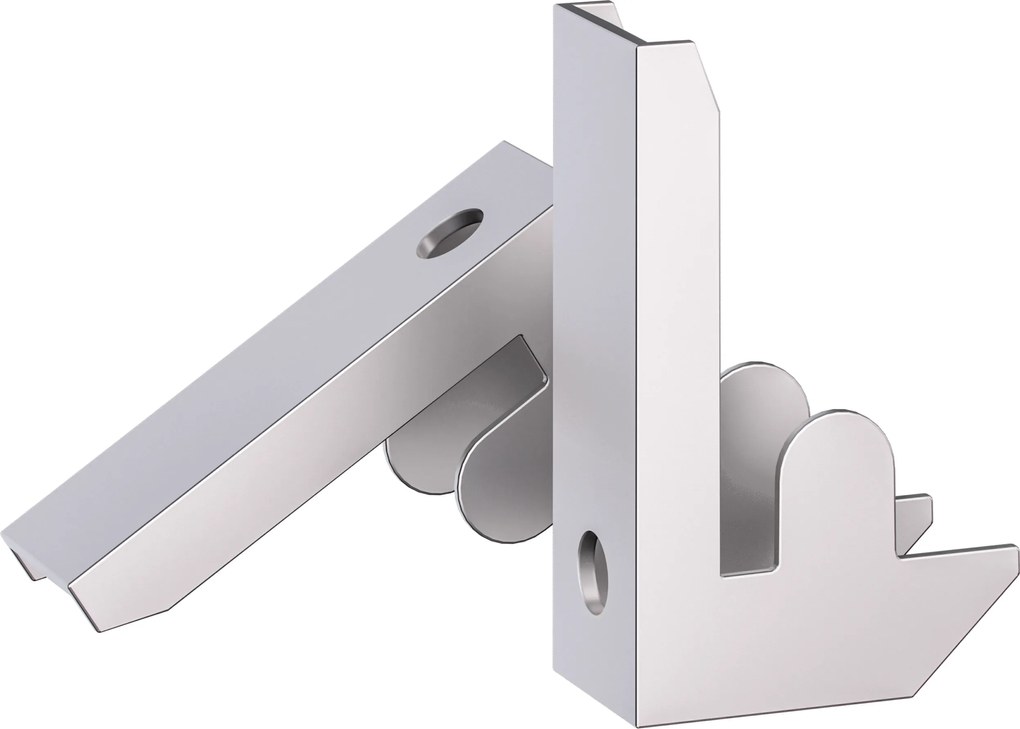 Estante em aço galvanizado para cargas pesadas até 875 kg, 180 x 70 x 40 cm Prateado