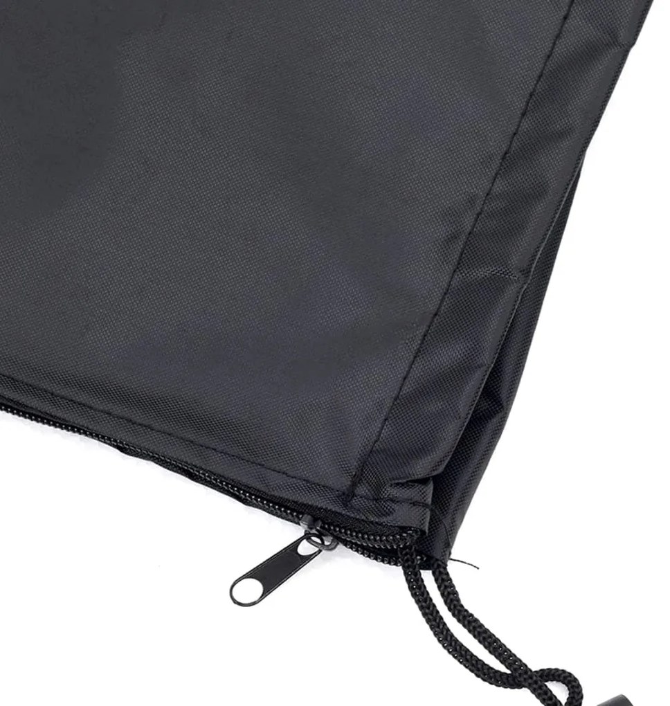 Capa p/ aquecedor forma pirâmide 58x58x228 cm oxford 420D preto