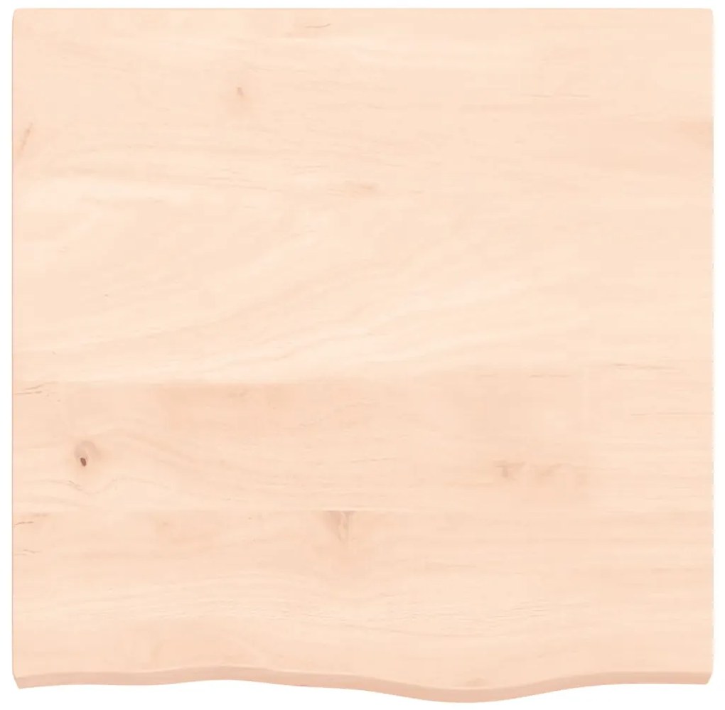 Prateleira de parede 60x60x(2-4) cm carvalho maciço não tratado