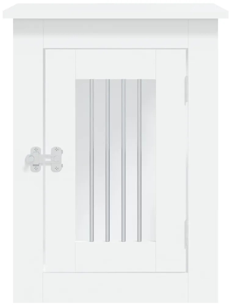 Móvel casota para cão 45x62x59 cm derivados de madeira branco