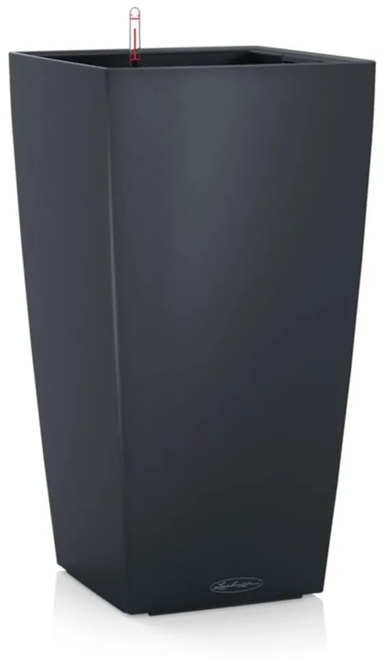 442069 LECHUZA Vaso CUBICO Color 22 ALL-IN-ONE ardósia