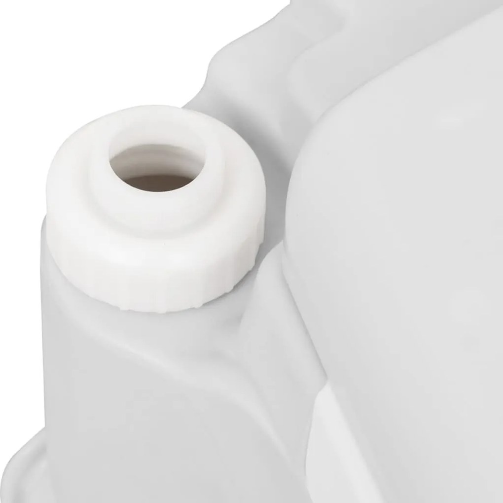 Tanque de água portátil com adaptador 24 L cinzento