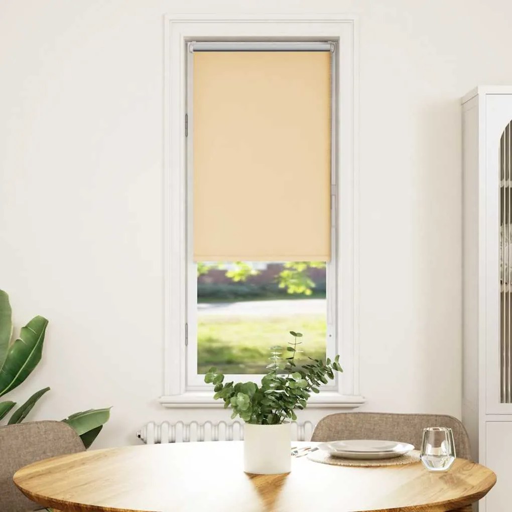Persiana de enrolar 50x150 cm largura tecido 45,7 cm poliéster