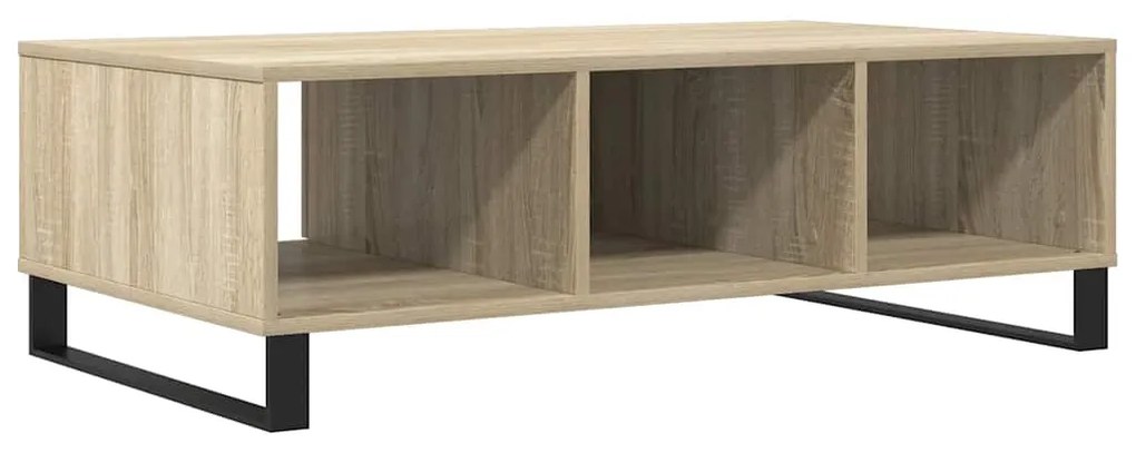 Mesa de centro 104x60x35cm derivados de madeira carvalho sonoma