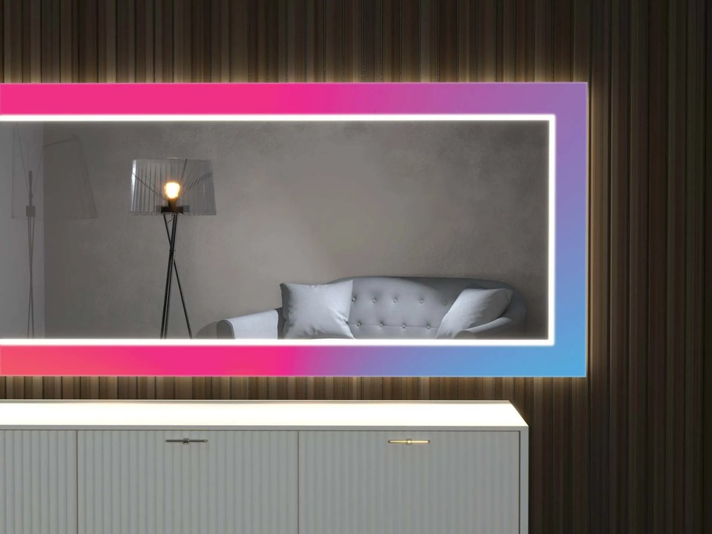 Espelho LED com decoração D25