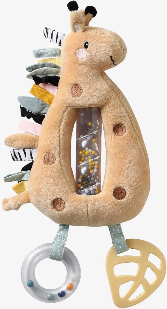 Chocalho pau de chuva girafa amarelo