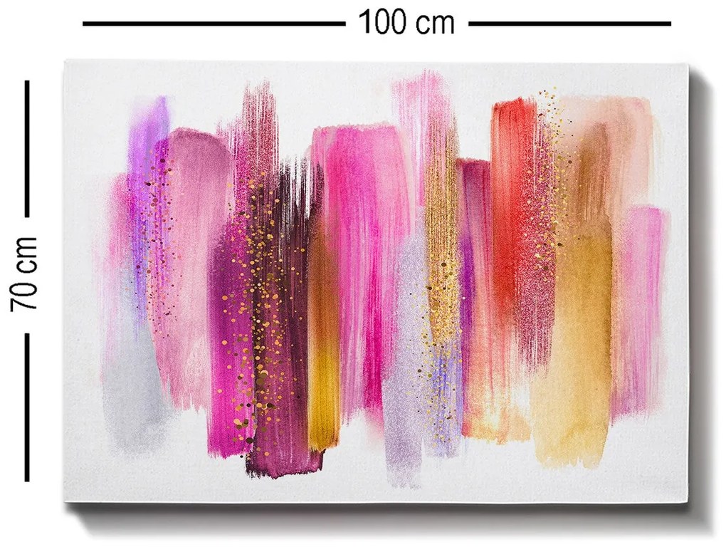 Pintura Decorativa em Tela 631392137 – Multicolor – 70 x 100 cm