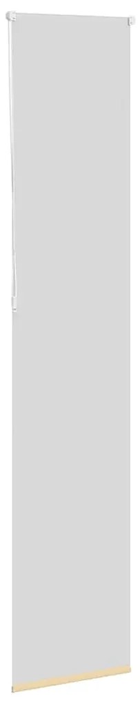 Persiana de enrolar 45x210 cm largura tecido 40,7 cm poliéster