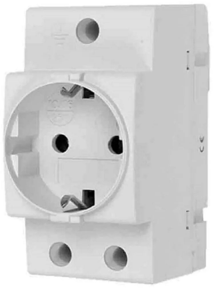 Tomada de corrente Revalco Branco 16 A