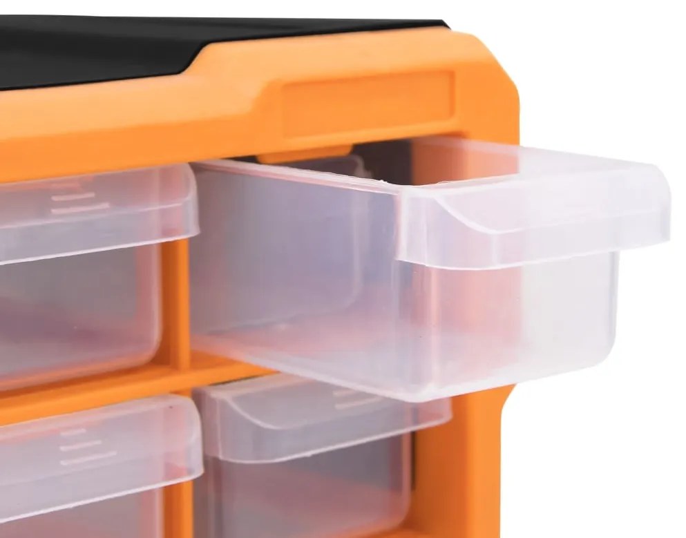 Caixa organizadora com 39 gavetas 38x16x47 cm