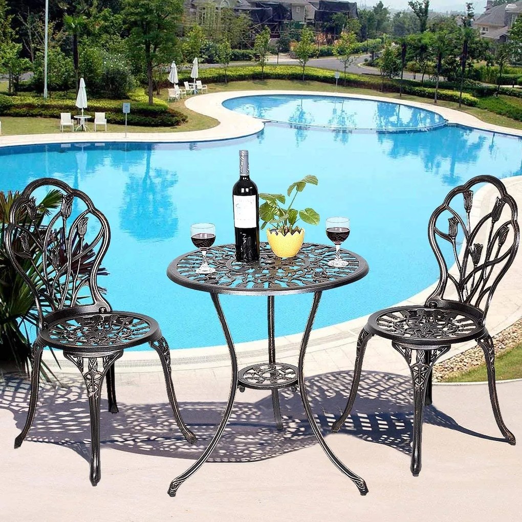 Mesas e Cadeiras Metálicas Terraço Jardim Pub Mesa Jardim Móveis Vintage