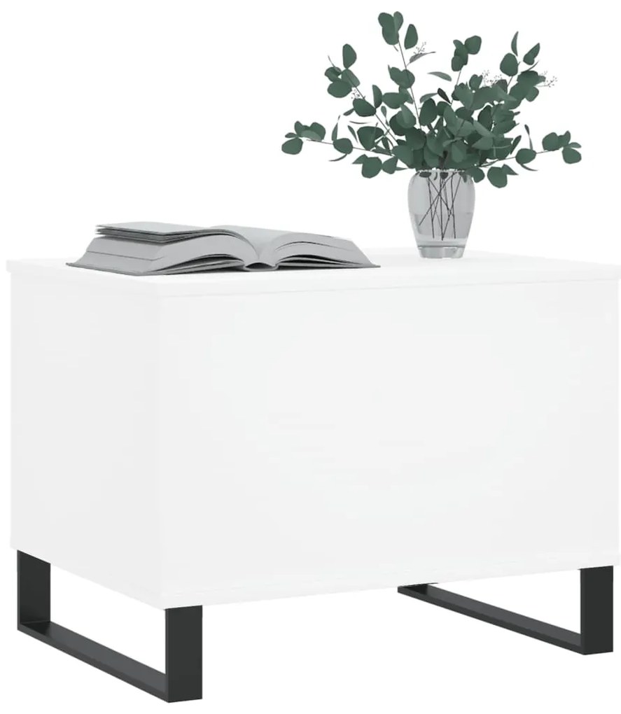 Mesa de centro 60x44,5x45 cm derivados de madeira branco