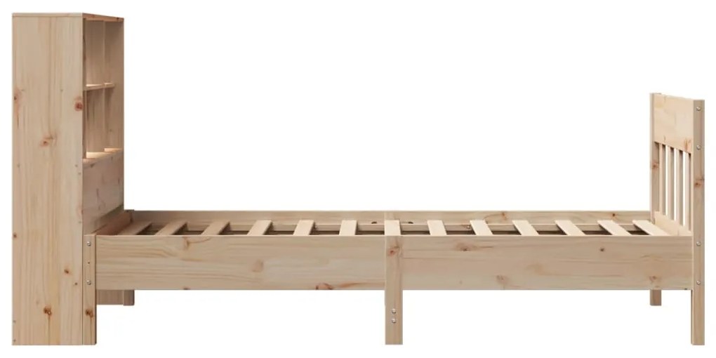 Cama sem colchão 90x200 cm madeira de pinho maciça