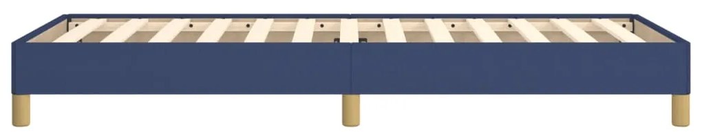 Estrutura de cama sem colchão 80x200 cm azul