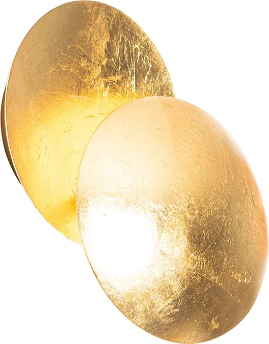 Candeeiro de Parede Inteligente Dourado com Wi-Fi G9 - Sunrise