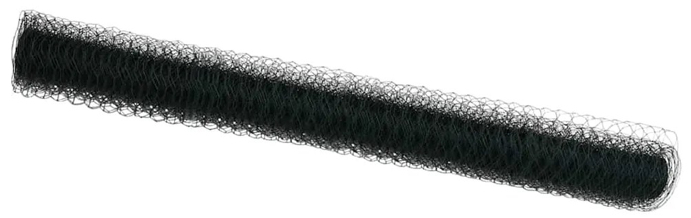 Cerca Hexagonal Cinza Verde 1.6 x 100 m Aço