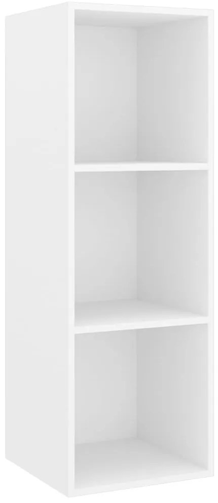 3 pcs conjunto de móveis de TV contraplacado branco