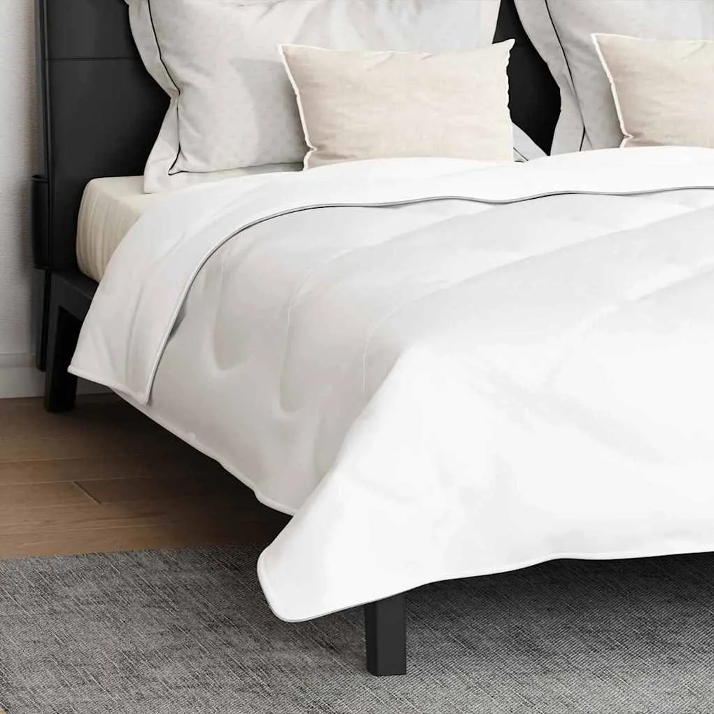 Edredão Outros com travesseiro 3 pcs Branco 240 x 220 cm Microfibra
