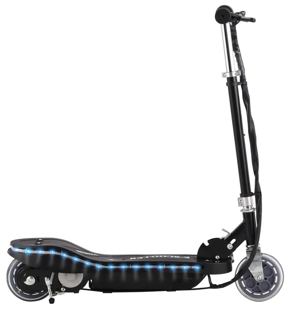 Trotinete/scooter elétrica com LEDs 120 W preto