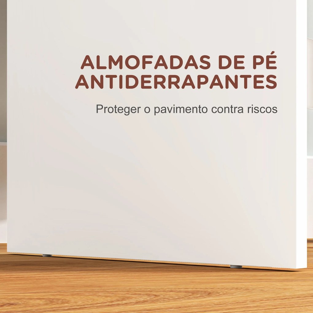 Toucador de Maquilhagem "Astrid" – 75x38x135 cm – Branco