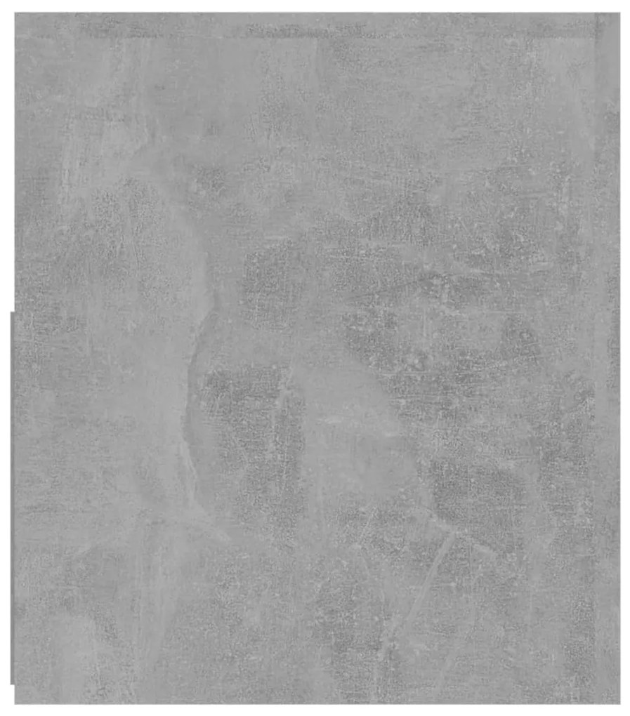 Móvel de TV com luzes LED 120x35x40 cm cinzento cimento