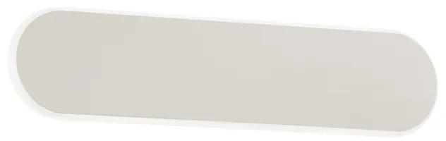 Aplique moderno branco 35cm regulável-3-estados LED - BRAM Moderno