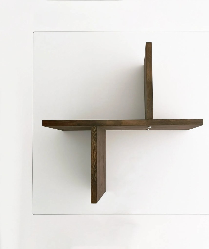 Mesa de Café Glory – Nogueira – 90x35x90 cm