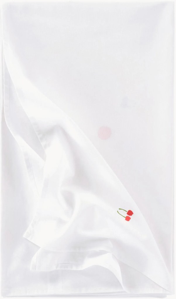 Toalha de mesa em algodão bordada Cilia