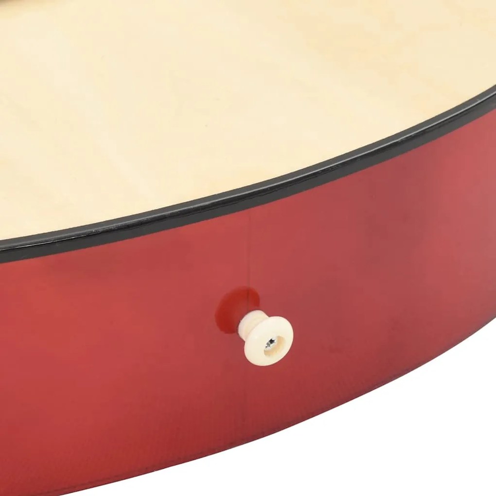 12 pcs conjunto de guitarra acústica cutaway com 6 cordas 38"