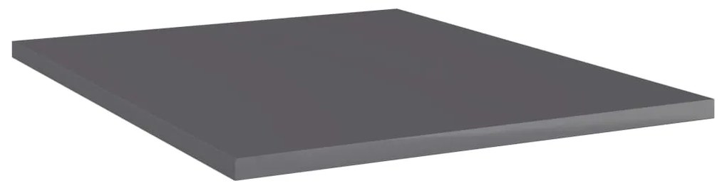 Prateleiras para estante 8 pcs derivados de madeira cinza