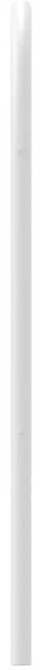 Cabeceira de cama 80 cm metal branco