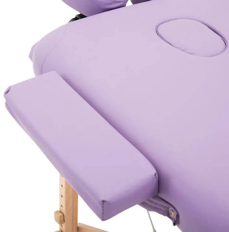 Marquesa Masajea  Dobrável ´- Roxo - Design Moderno