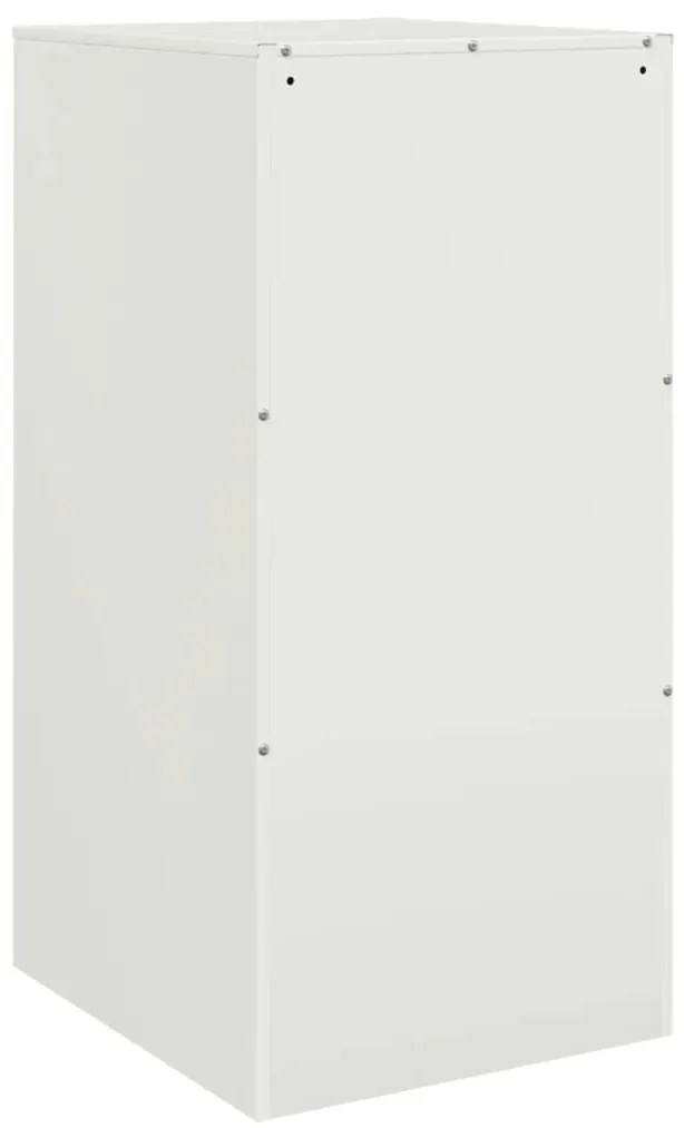 Aparador 34,5x39x73 cm aço branco