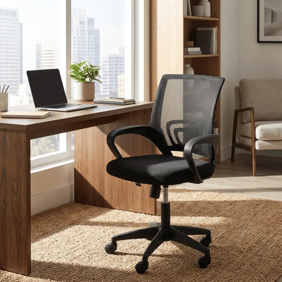 Cadeira de escritório Preta
