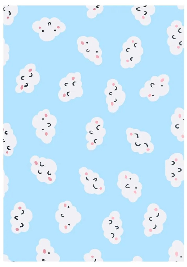 vidaXL Tapete estampado 140x200 cm tecido multicor
