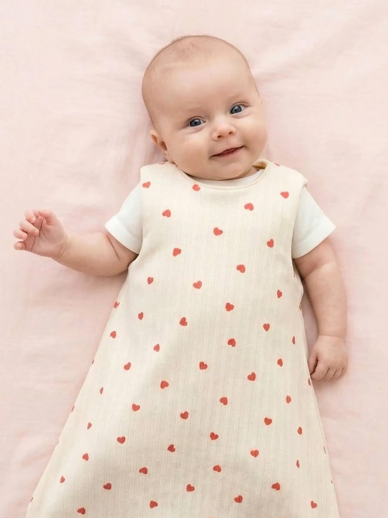 Saco de bebé de verão MON COEUR cru