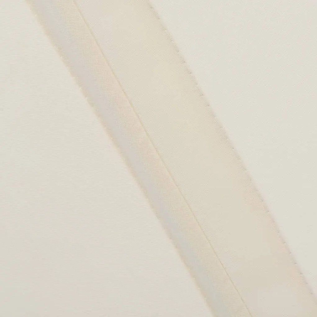 Toldo lateral dobrável para terraço 200 cm creme