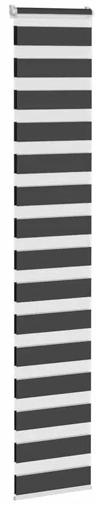Cortina de zebra 45x200 cm largura do tecido 40,9 cm poliéster