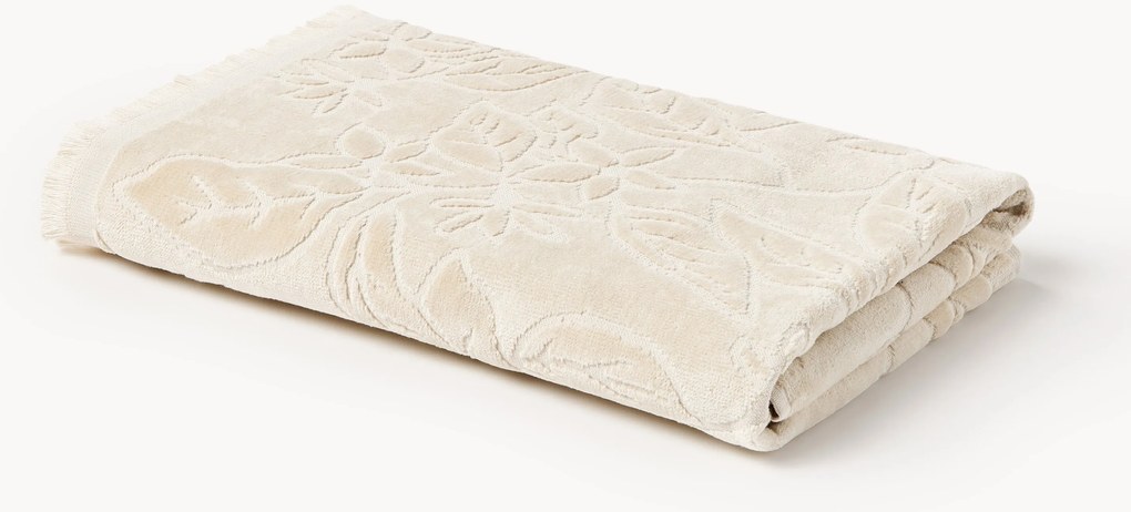 Toalha em veludo Rosaria, vários tamanhos