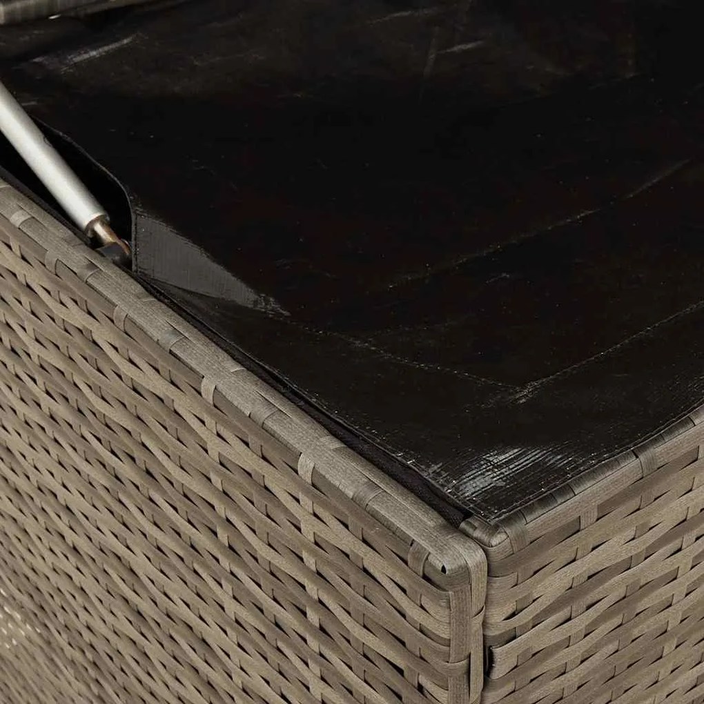 Caixa para almofadões de exterior 100x55x55,5 cm vime PE