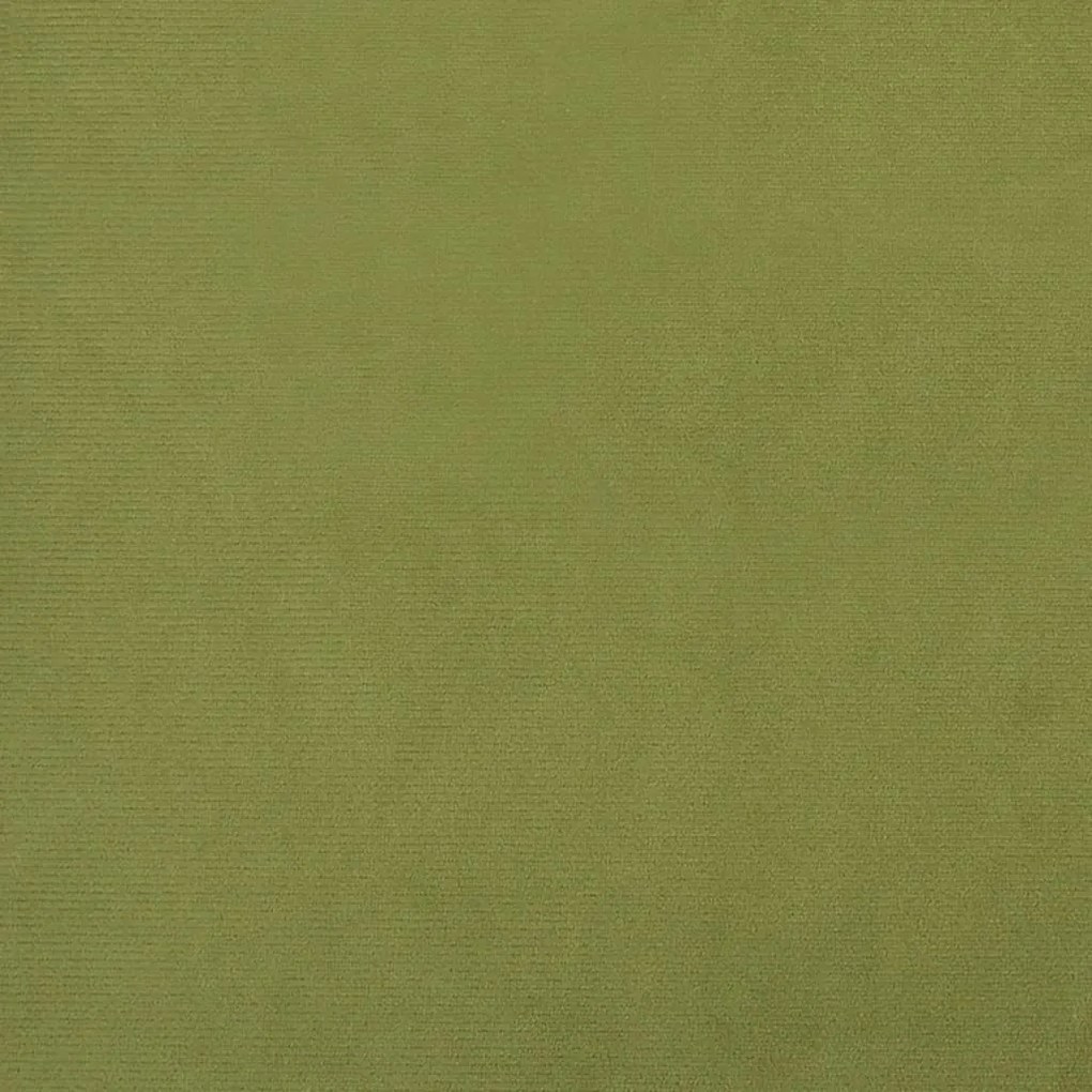 Poltrona de descanso com banco veludo verde-claro