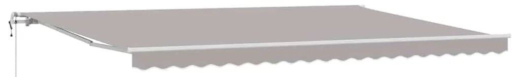 Toldo Cinzento-Claro Cinzento-claro 500 × 300 cm Cinzento-claro