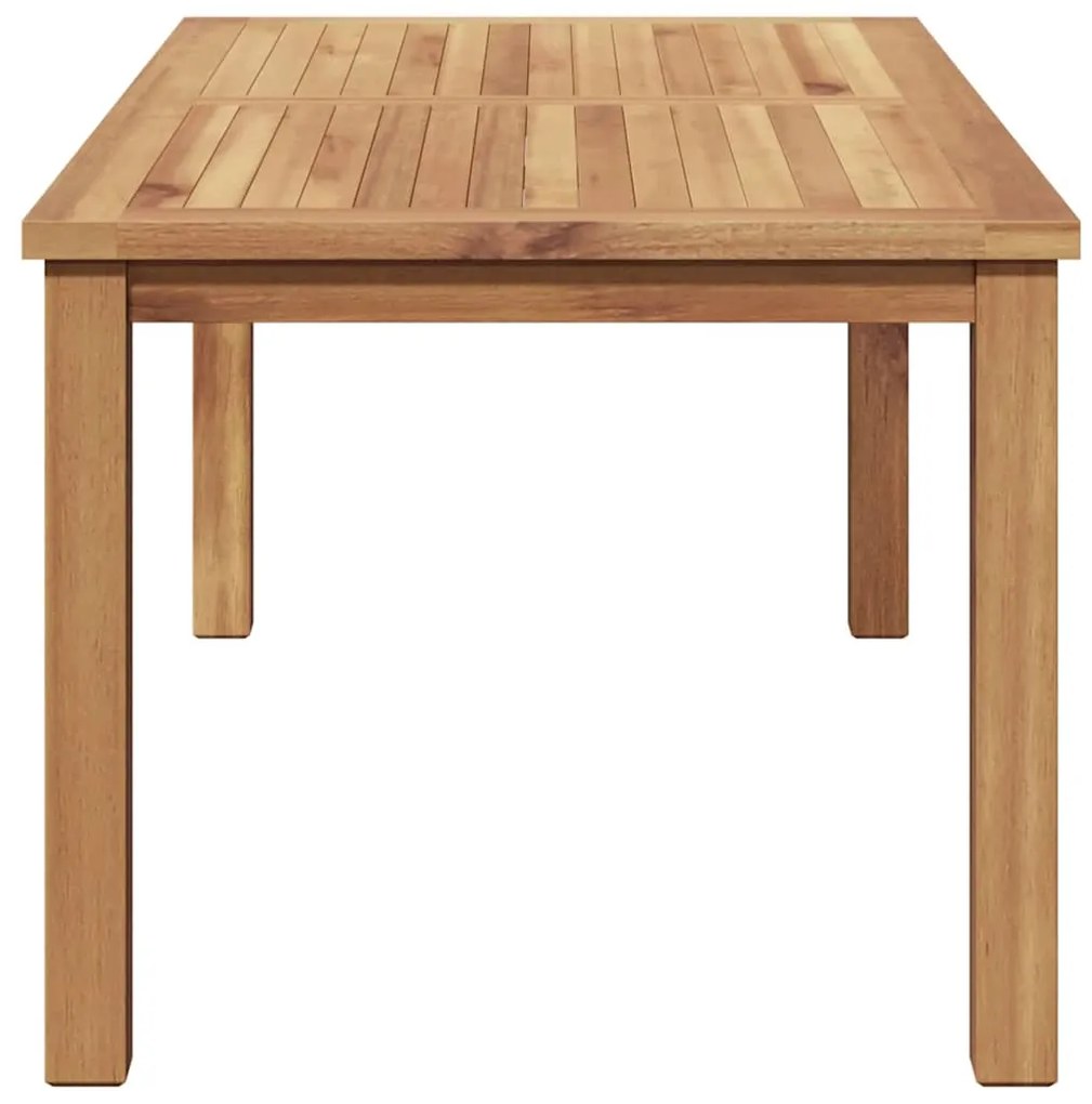 Mesa de centro Castanho 110 x 55 x 45 cm Madeira de teca sólida