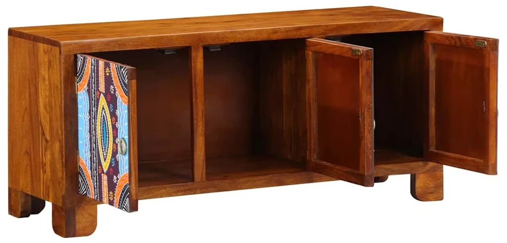 Banco de Hall 100x35x45 cm Madeira Maciça de Acácia